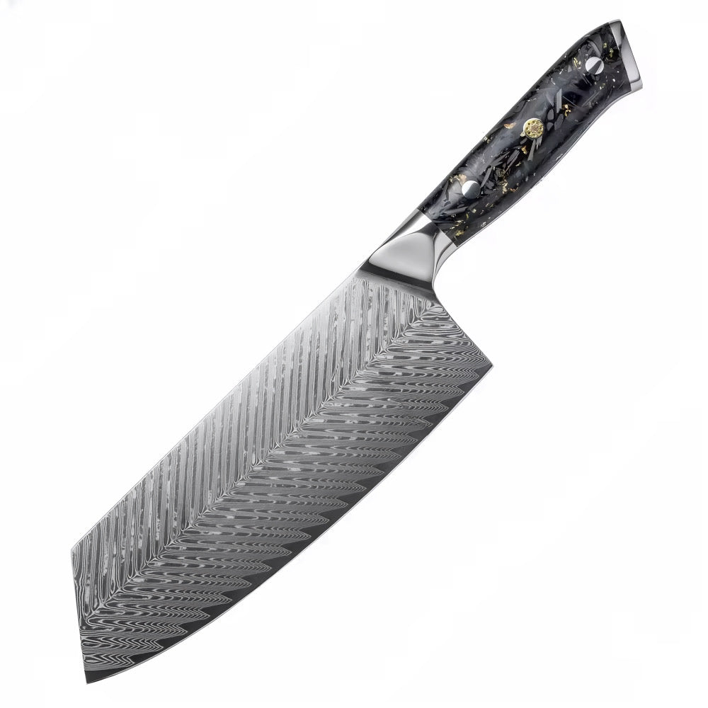 Set de 7 couteaux Japonais - Chef OKAZA - Golden Black