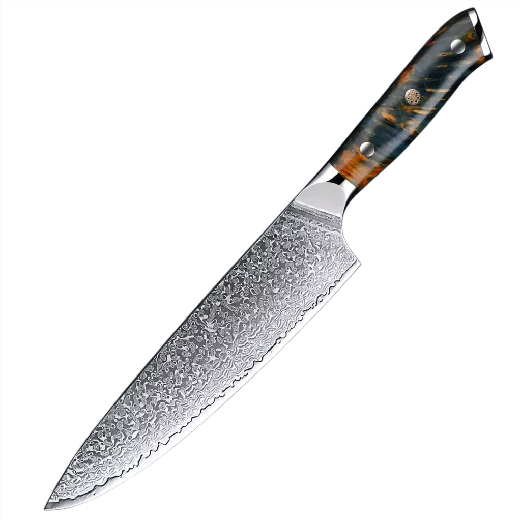 Set de 3 couteaux Japonais - Chef OKAZA - Forest Marble