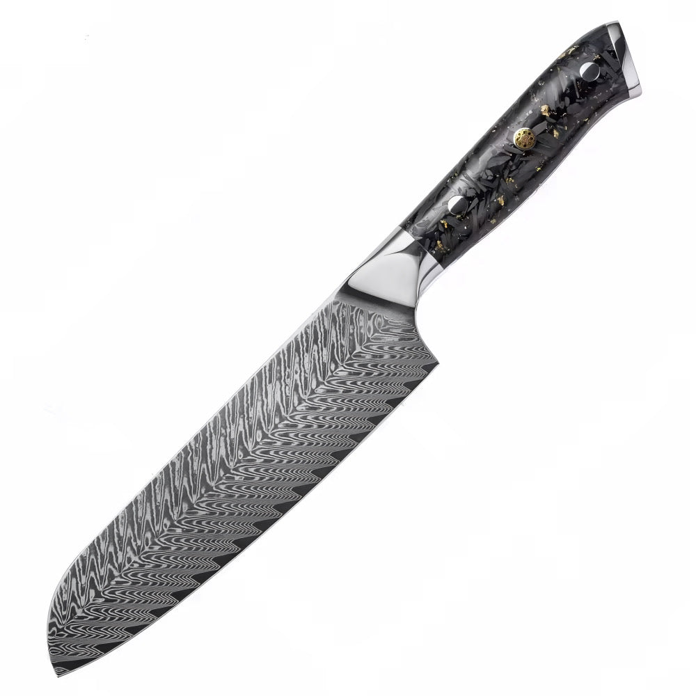 Set de 5 couteaux Japonais - Chef OKAZA - Golden Black
