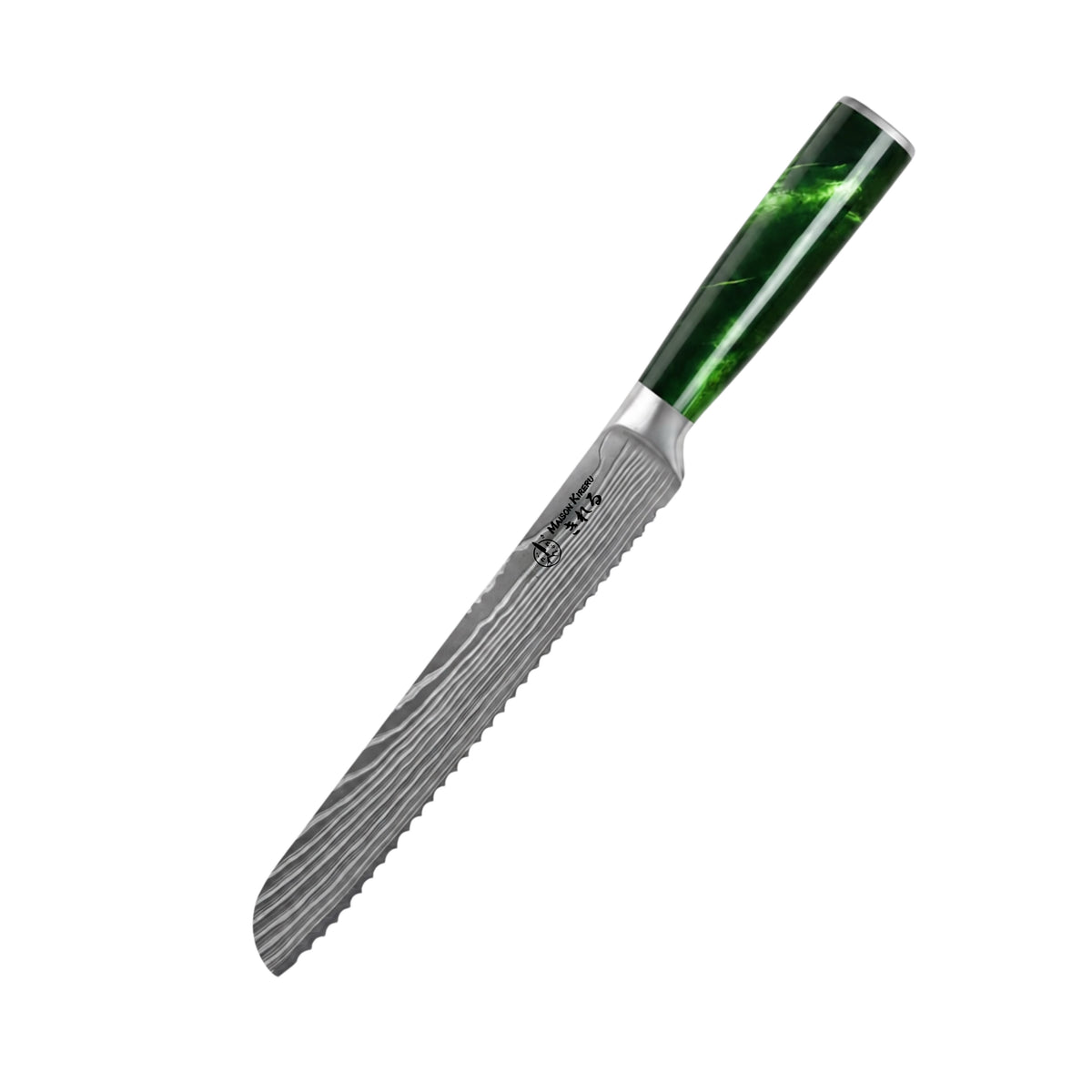 Couteaux Japonais Katachi · Set de 7 · Forest Green