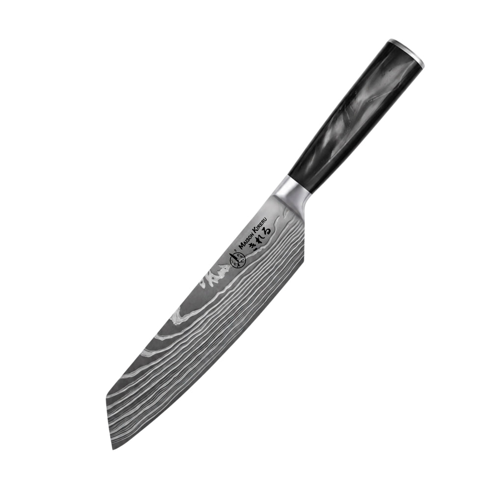 Couteaux Japonais Katachi · Set de 10 · Noir Charbon