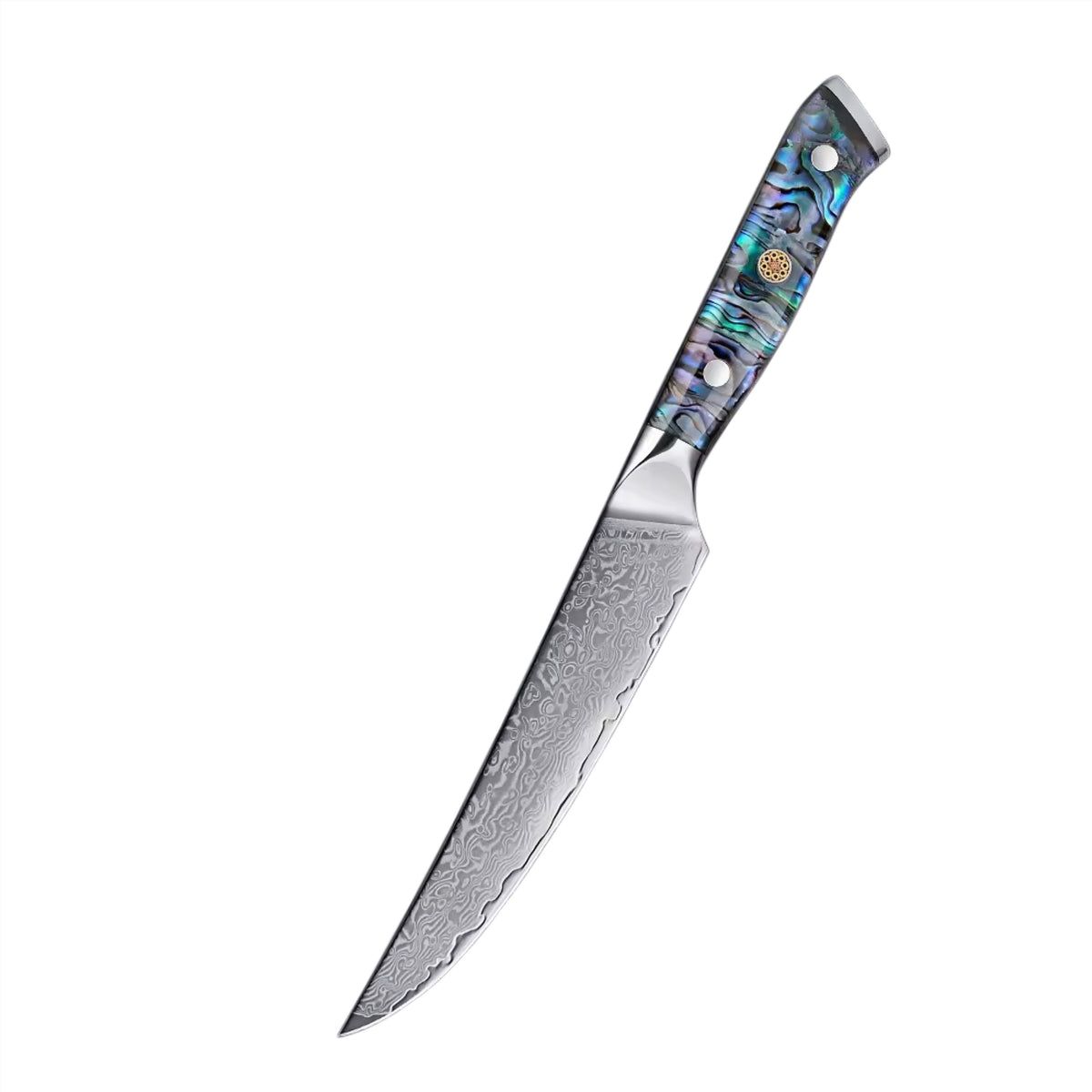 Set de 7 couteaux Japonais - Chef OKAZA - Nacre Ormeau