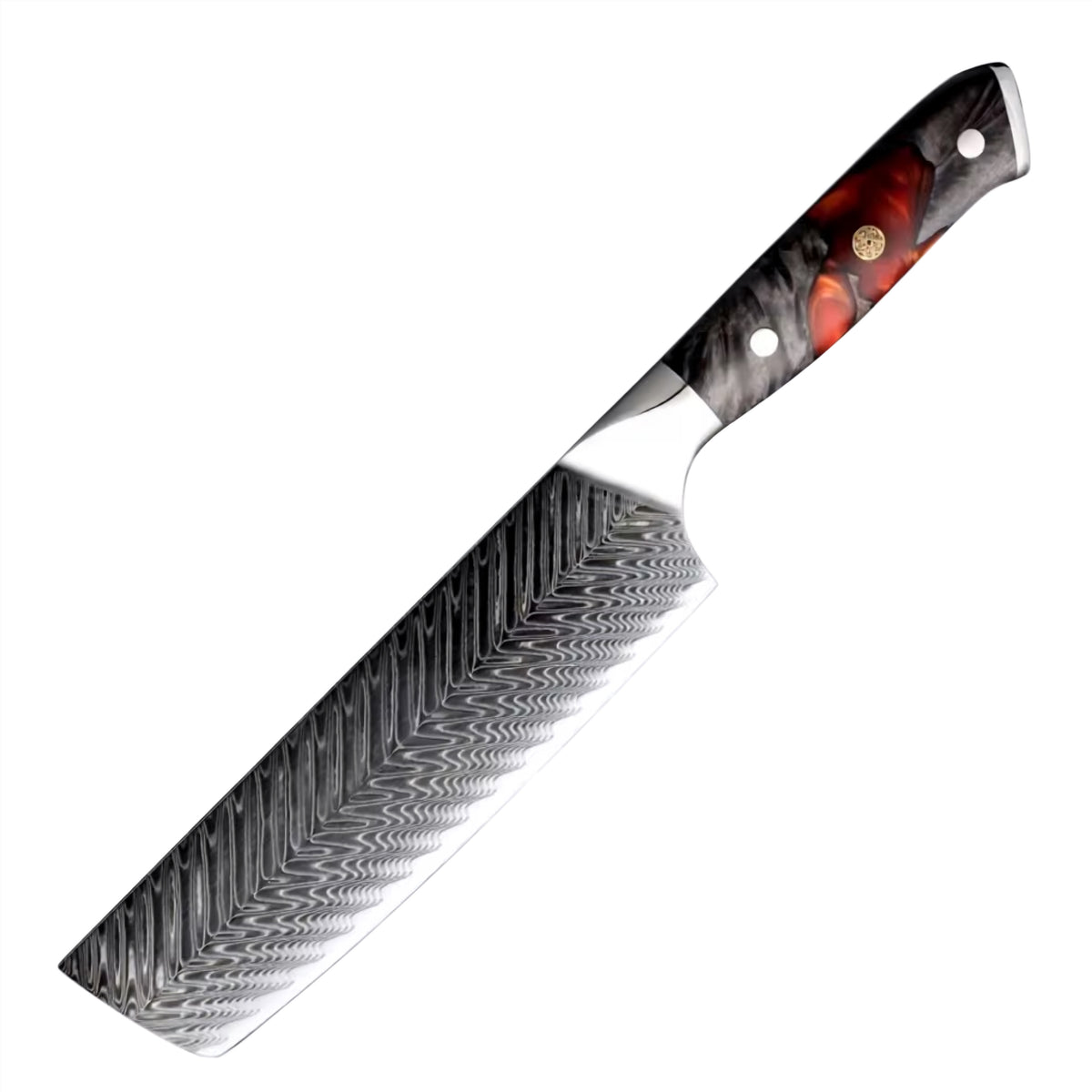 Set de 7 couteaux Japonais - Chef OKAZA - Rouge Onyx
