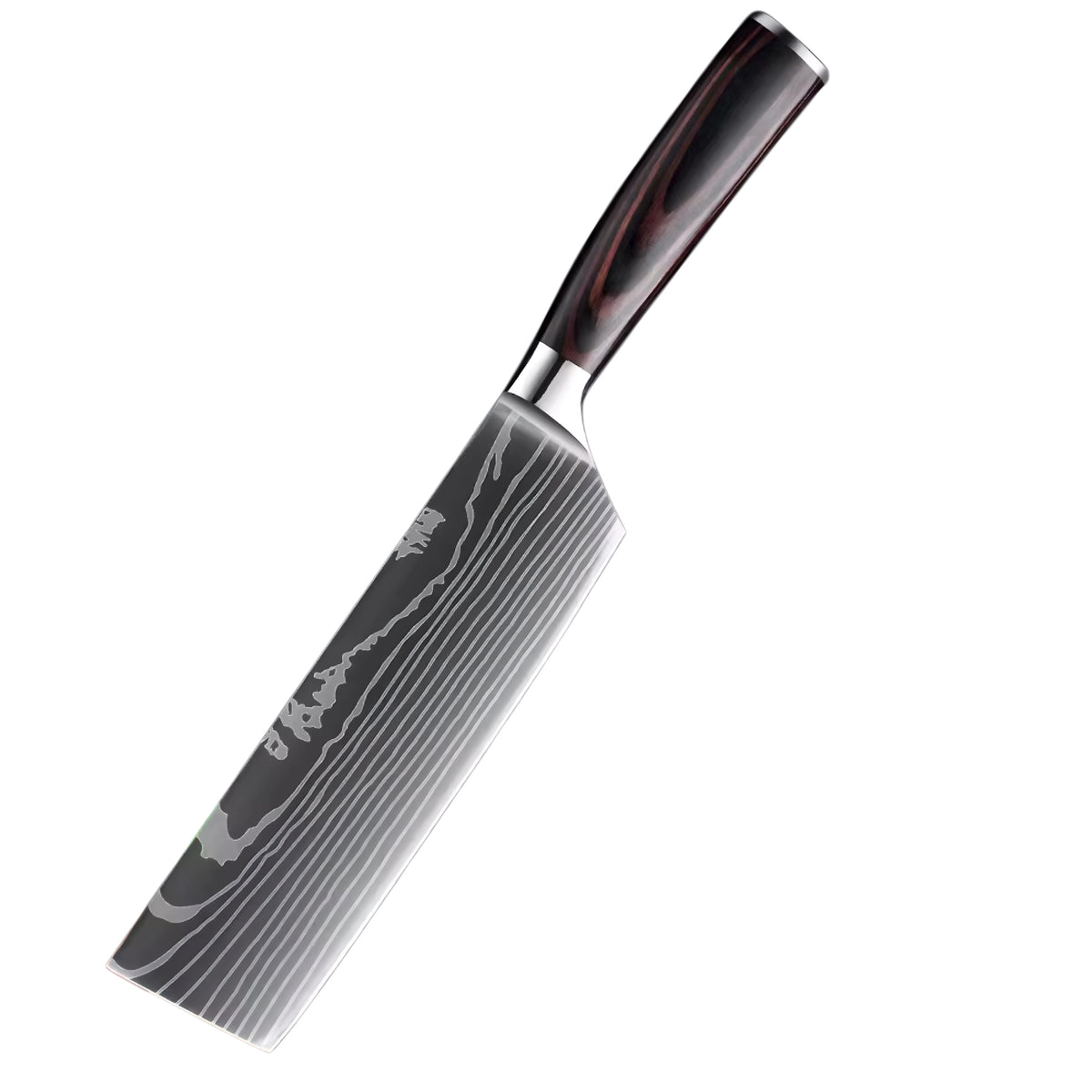 Set de 7 couteaux Japonais - KATACHI - Dark Wood