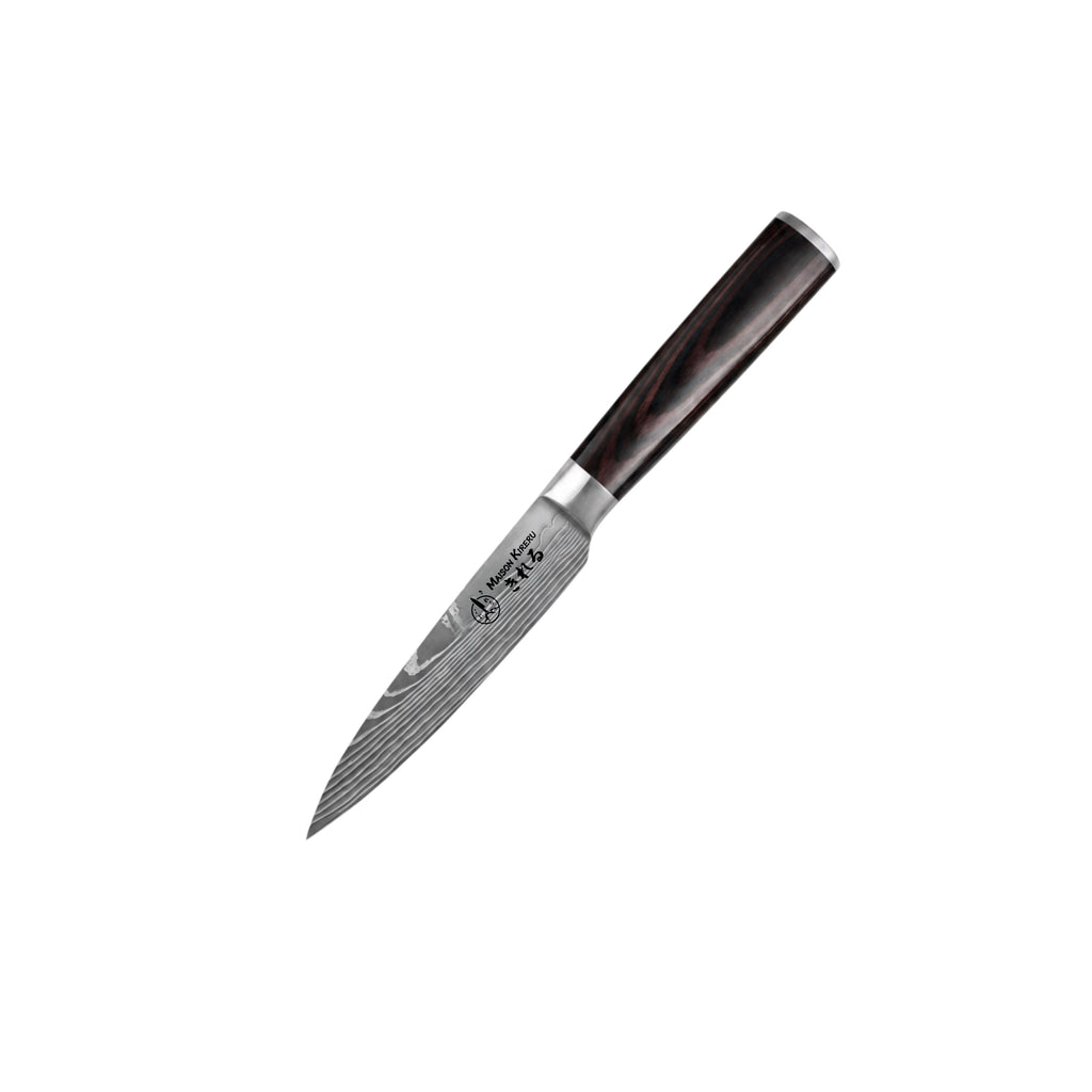 Couteaux Japonais Katachi · Set de 3 · Dark Wood