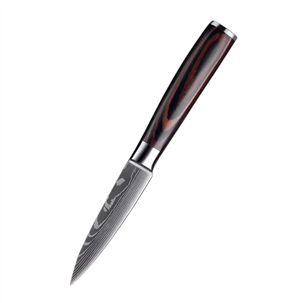 Set de 5 couteaux Japonais - KATACHI - Dark Wood