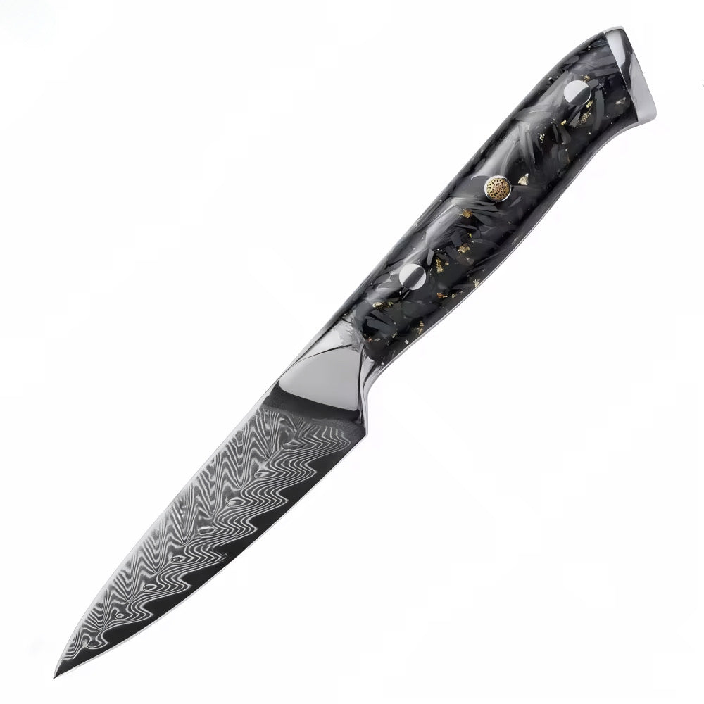 Set de 5 couteaux Japonais - Chef OKAZA - Golden Black