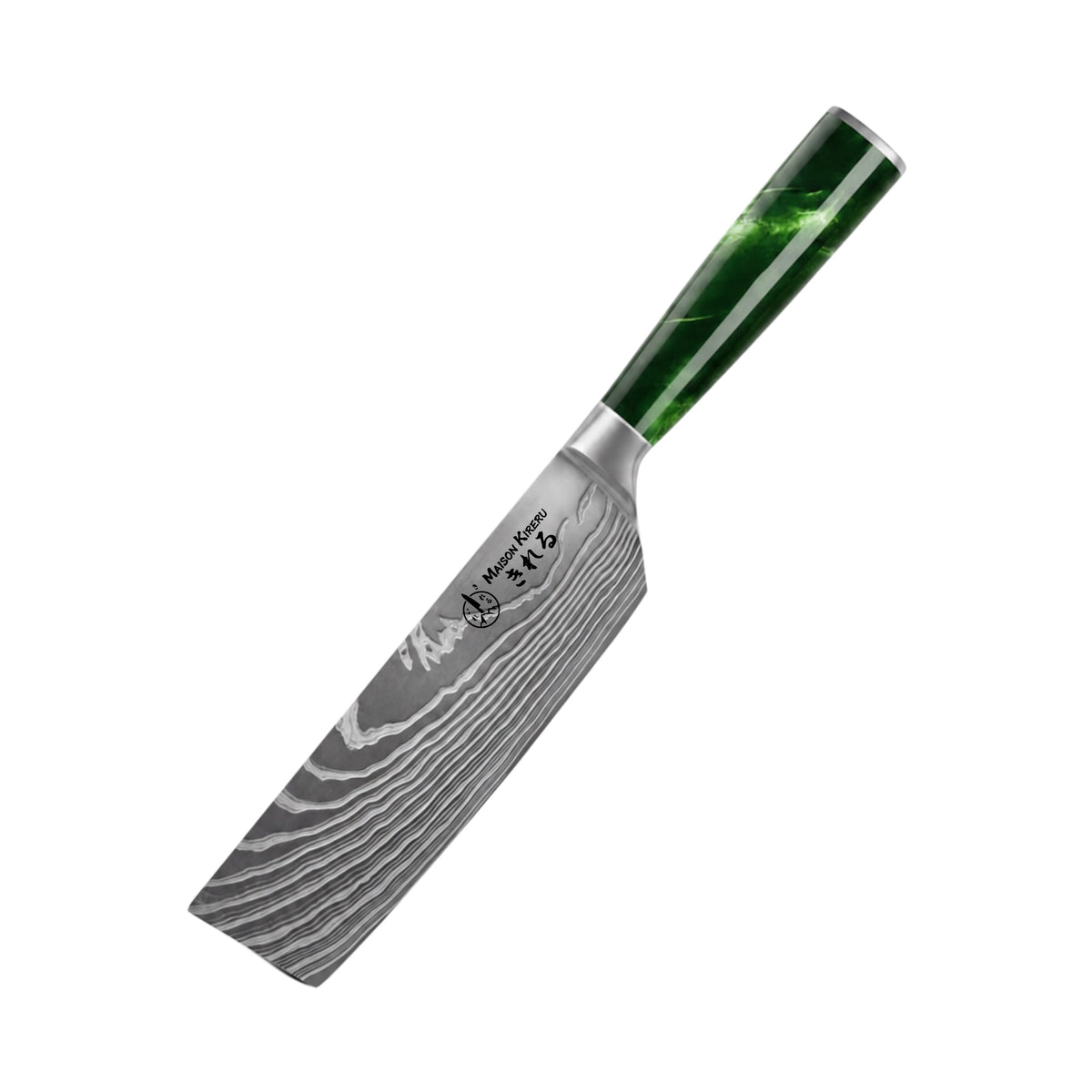 Couteau Nakiri Japonais · Forest Green · Katachi