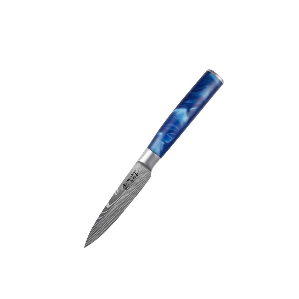 Couteaux Japonais Katachi · Set de 5 · Bleu Océan