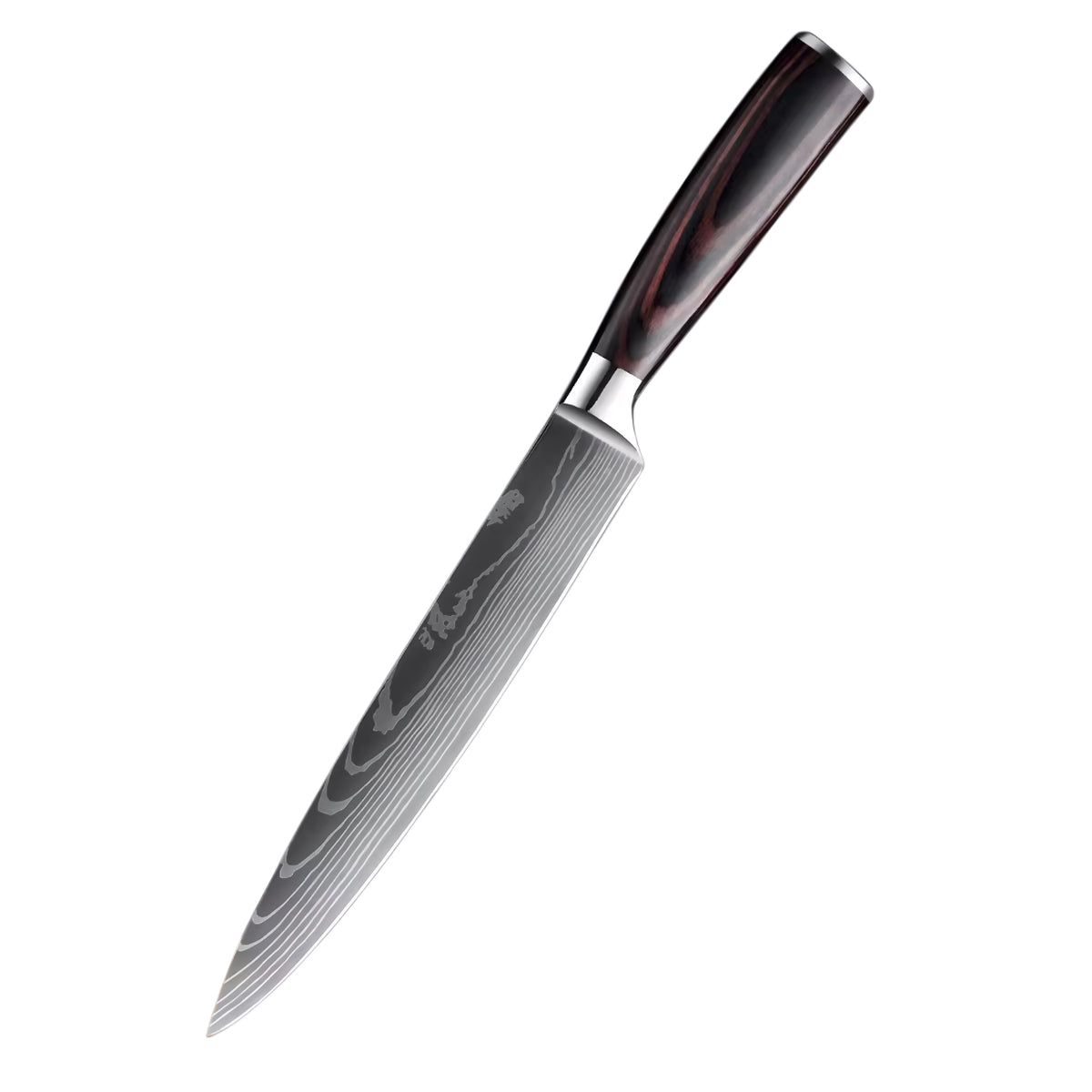Set de 10 couteaux Japonais - KATACHI - Dark Wood