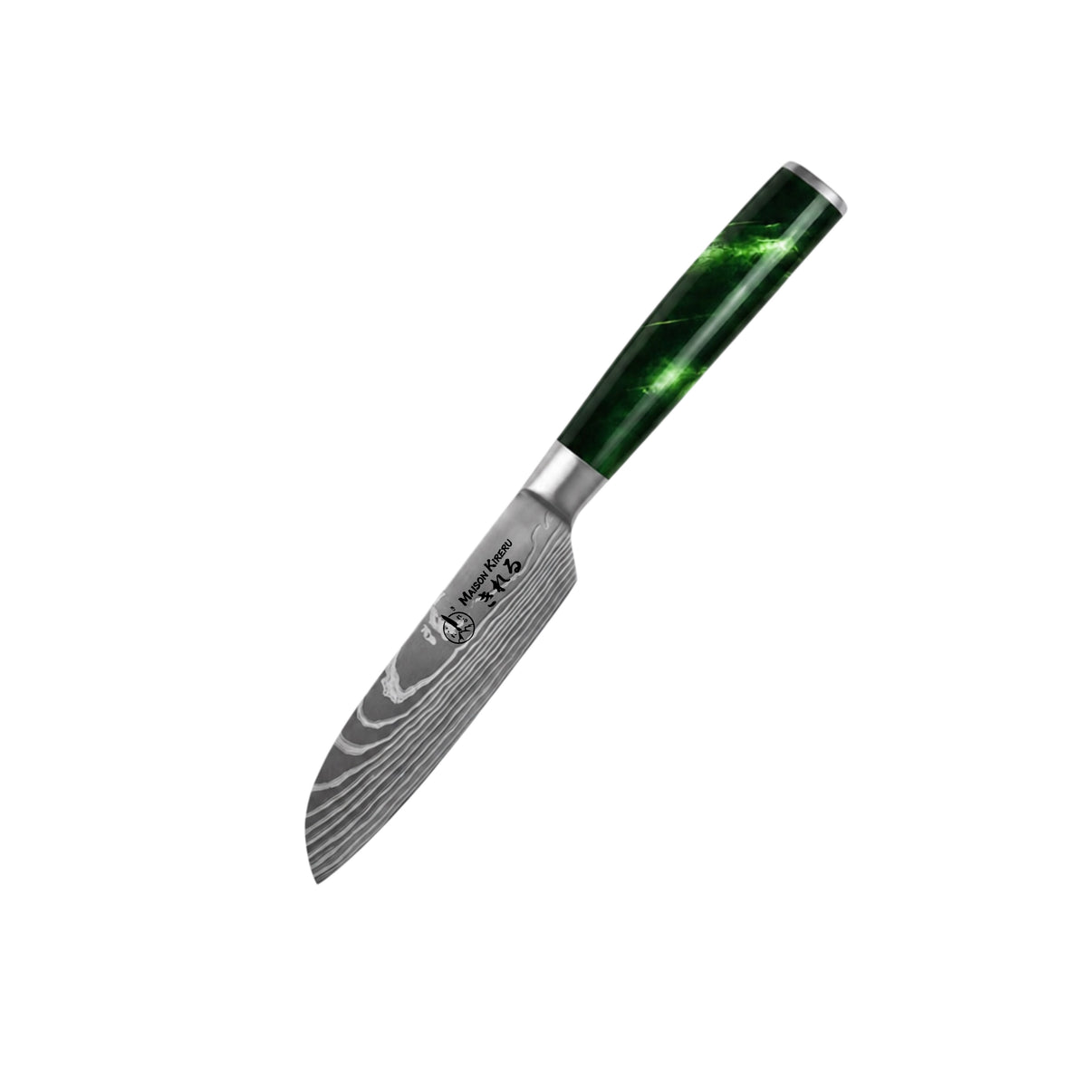Couteaux Japonais Katachi · Set de 3 · Forest Green
