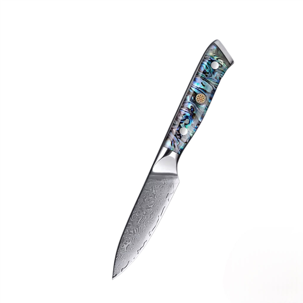 Set de 5 couteaux Japonais - Chef OKAZA - Nacre Ormeau