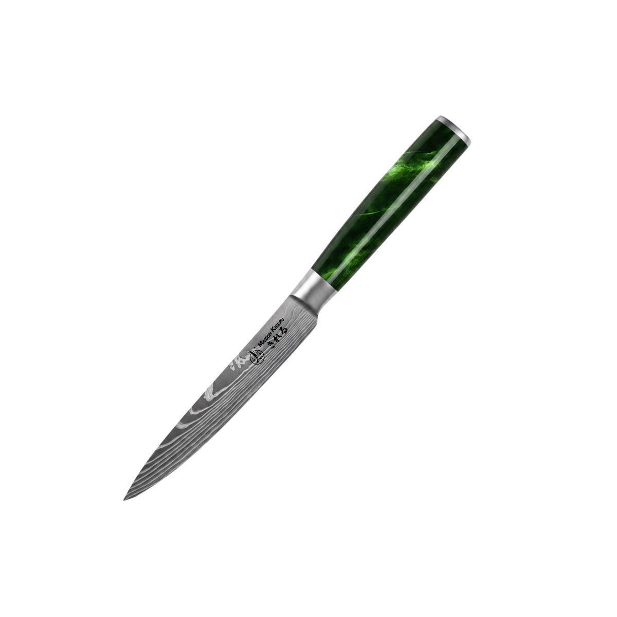 Couteaux Japonais Katachi · Set de 5 · Forest Green