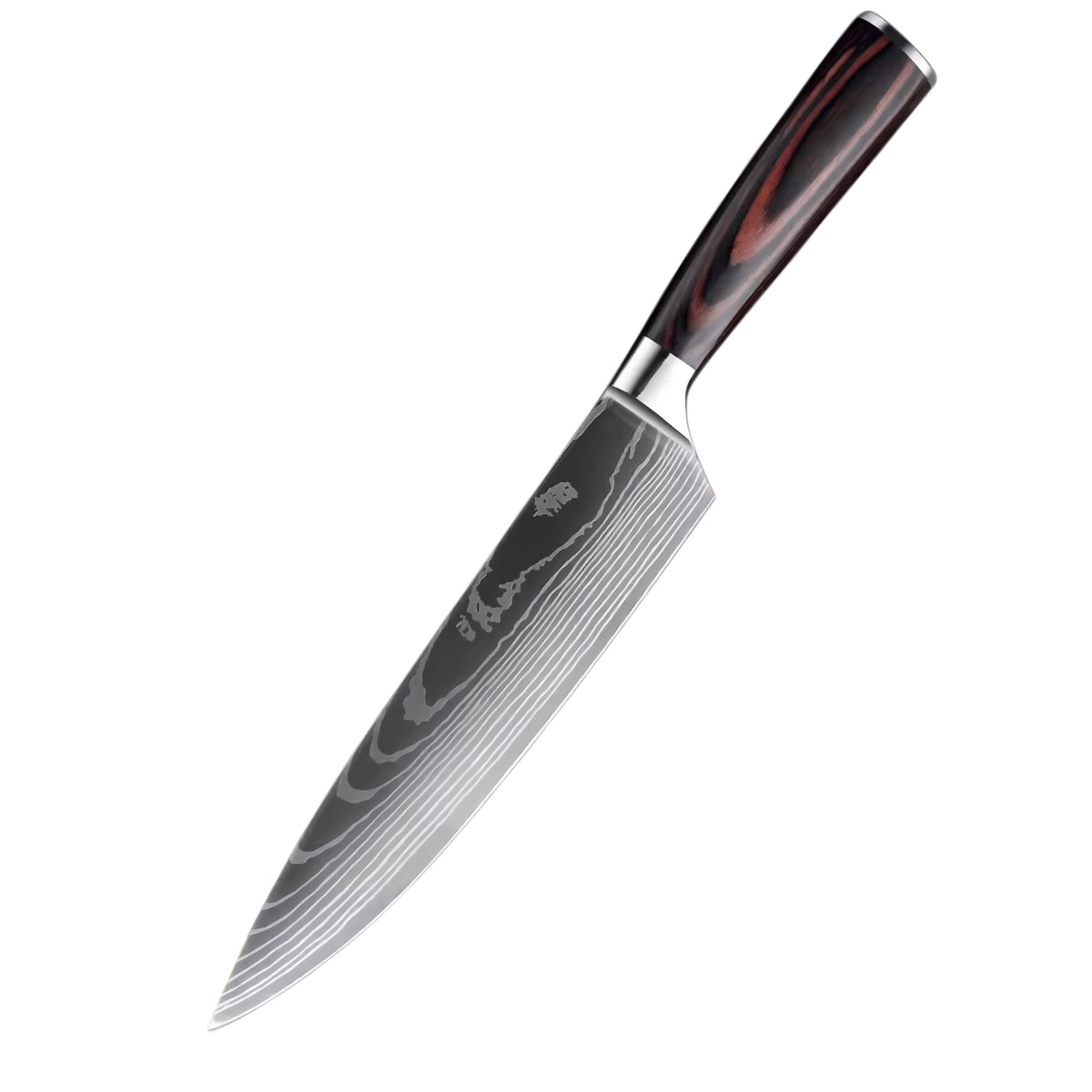 Set de 7 couteaux Japonais - KATACHI - Dark Wood
