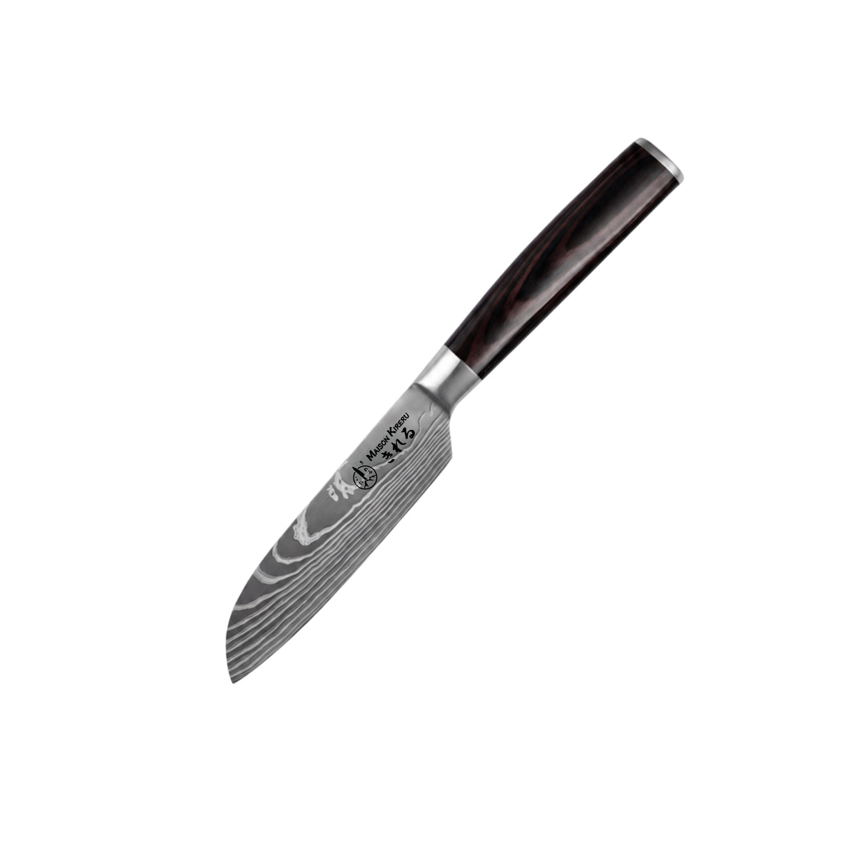 Couteaux Japonais Katachi · Set de 3 · Dark Wood
