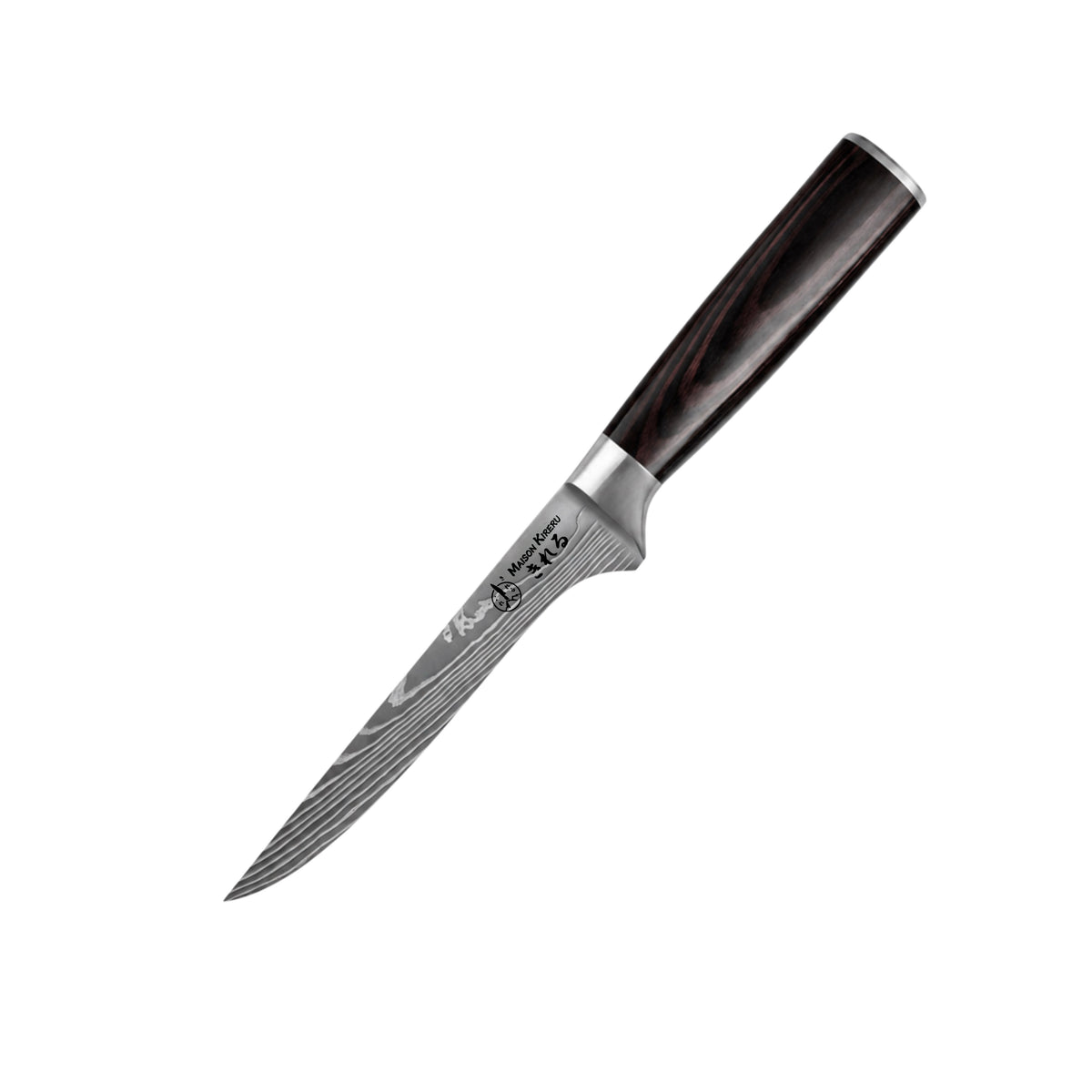 Couteaux Japonais Katachi · Set de 5 · Dark Wood