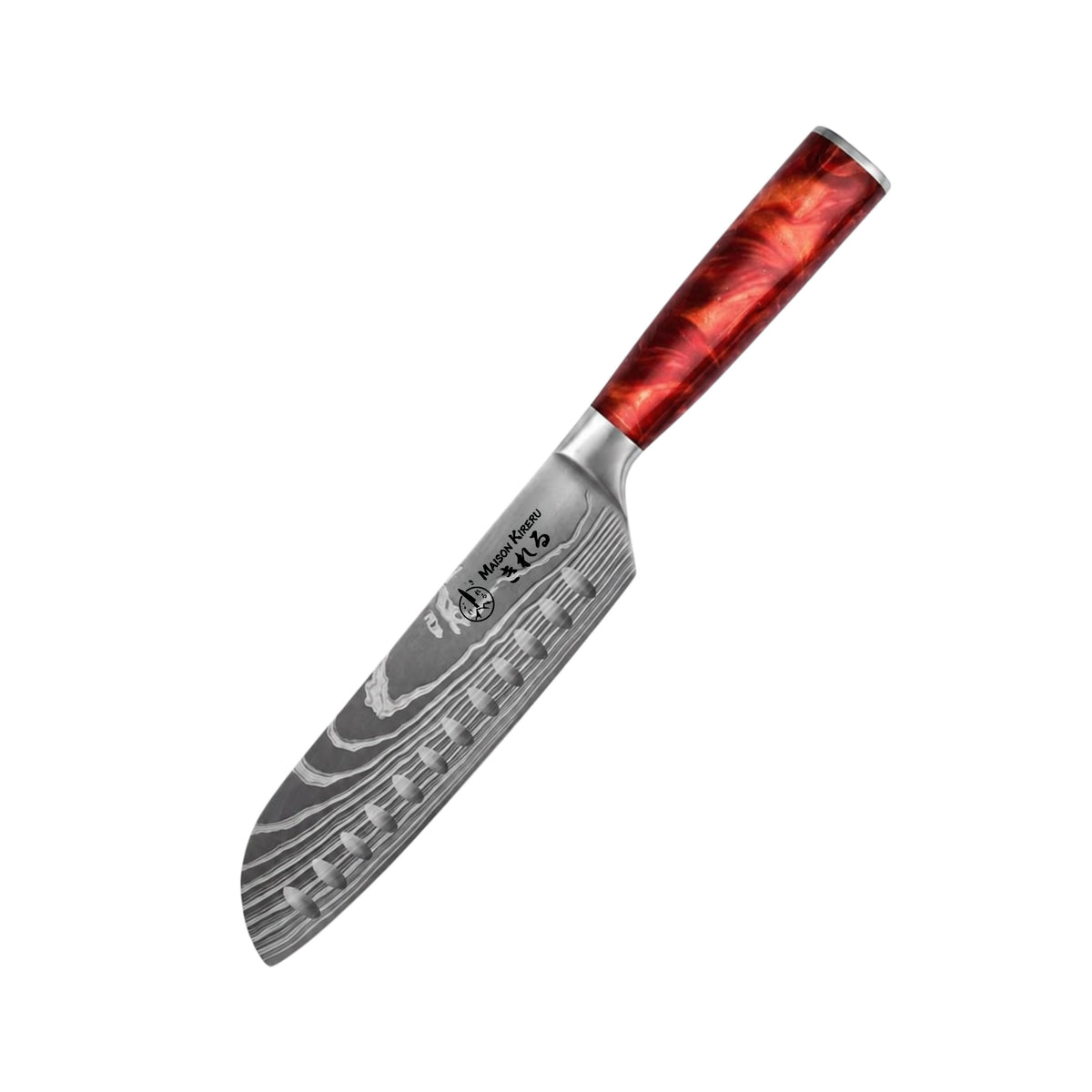 Couteau Santoku Japonais · Golden Brown · Katachi