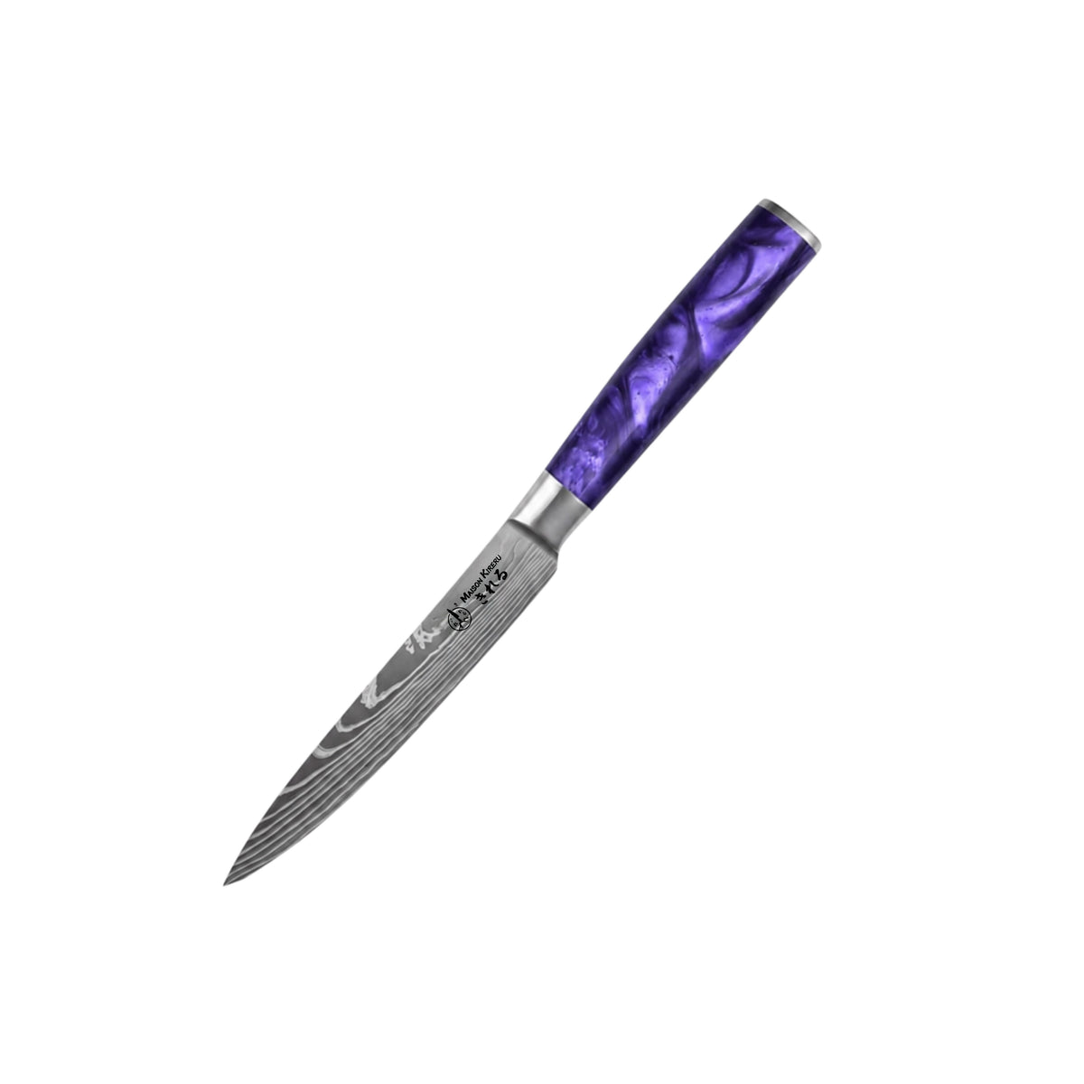 Couteaux Japonais Katachi · Set de 7 · Violet Impérial