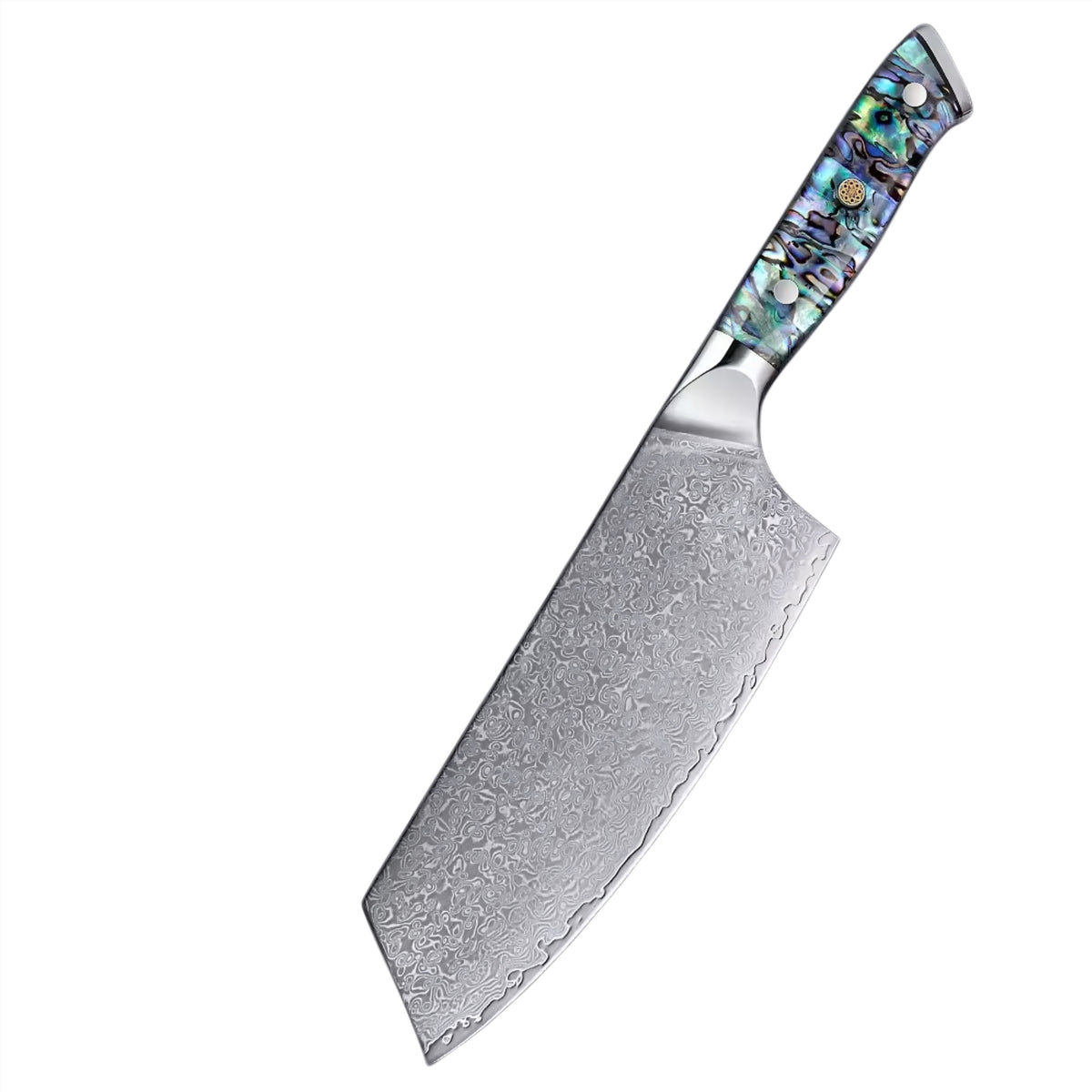 Set de 7 couteaux Japonais - Chef OKAZA - Nacre Ormeau
