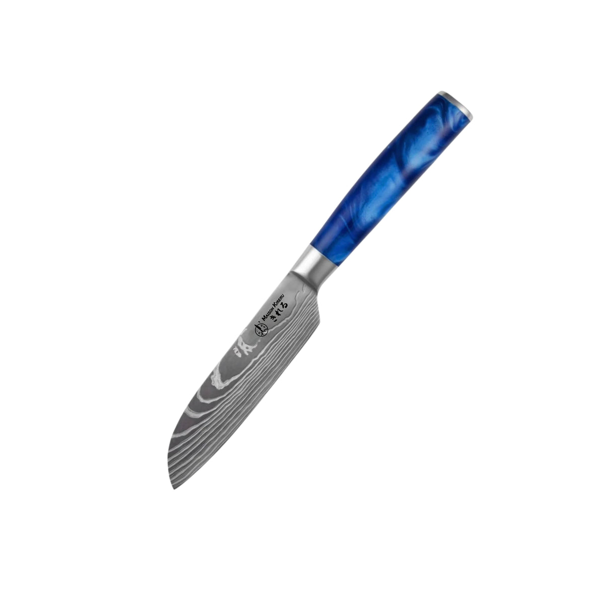 Couteaux Japonais Katachi · Set de 10 · Bleu Océan
