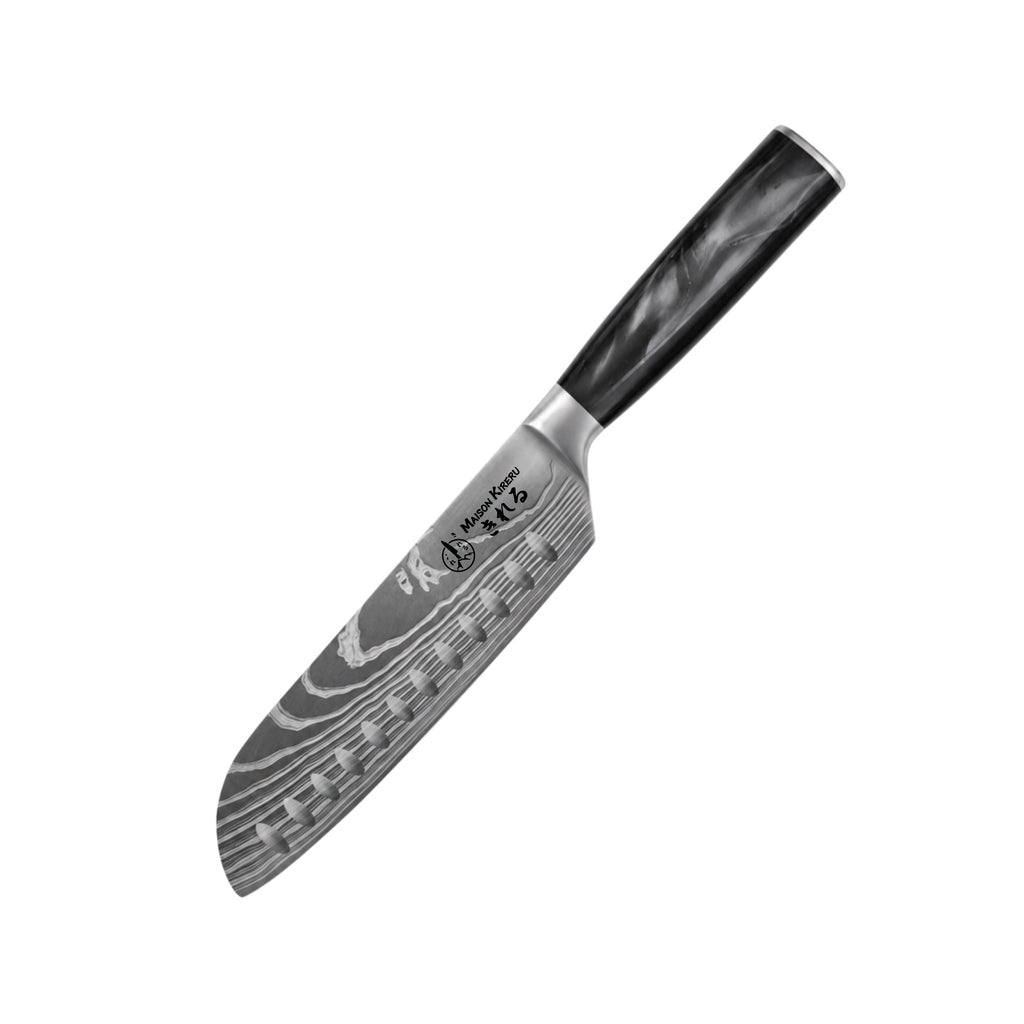 Couteaux Japonais Katachi · Set de 5 · Noir Charbon