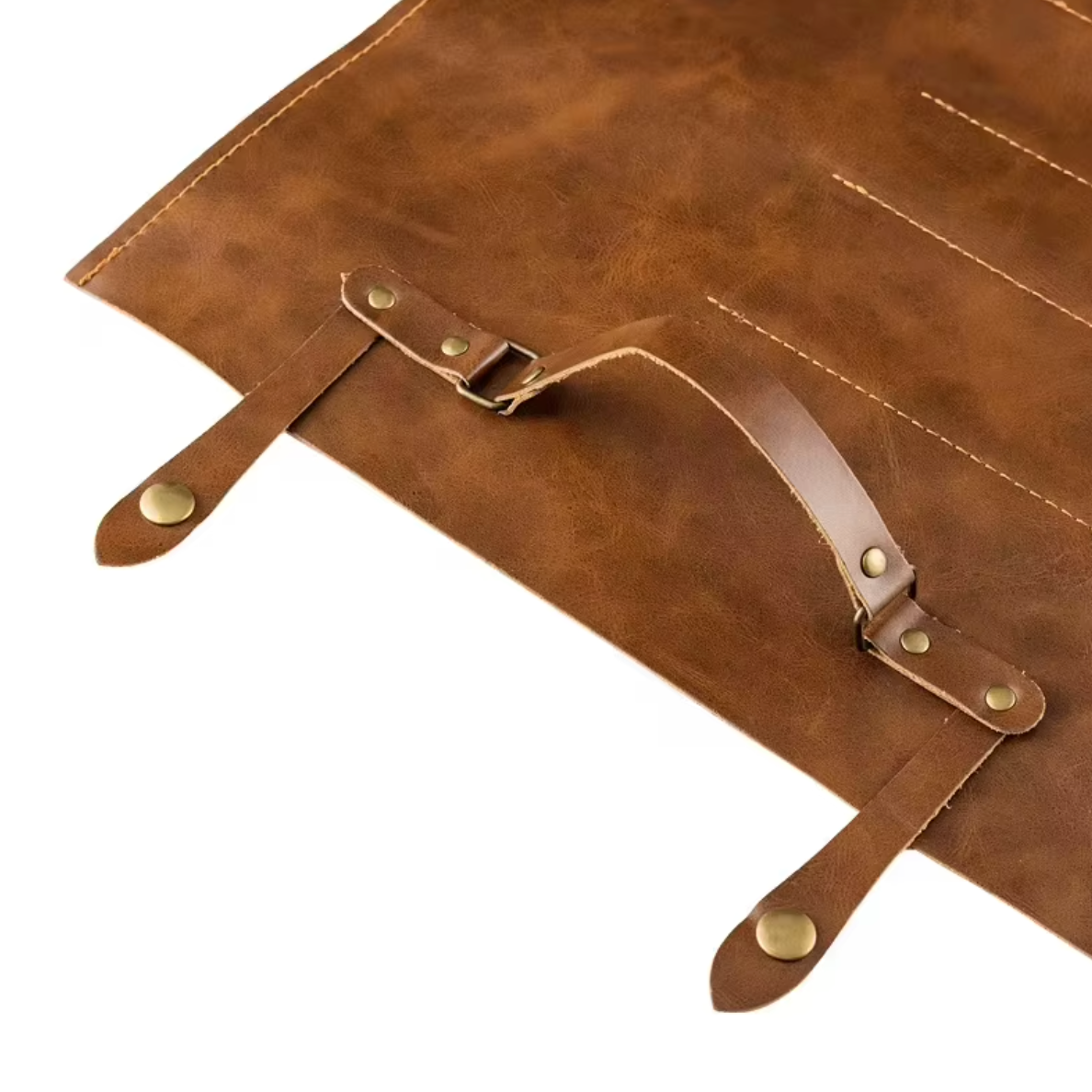 Étui à Couteaux en Cuir · 5 lames