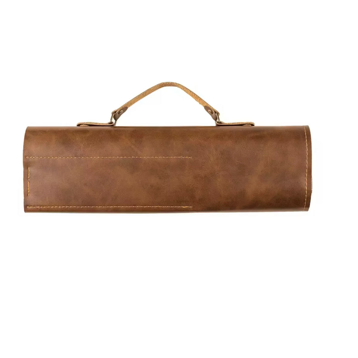 Étui à Couteaux en Cuir · 5 lames