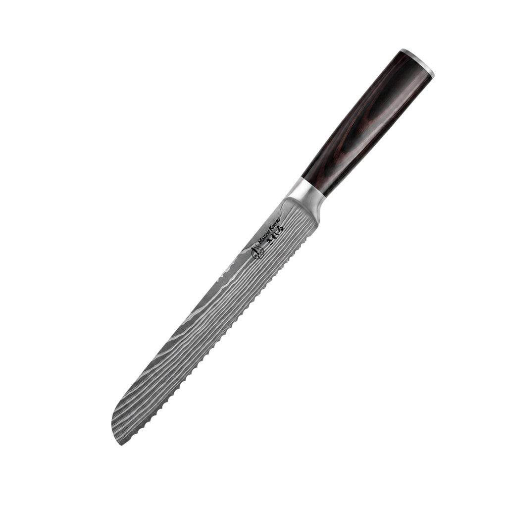 Couteaux Japonais Katachi · Set de 7 · Dark Wood