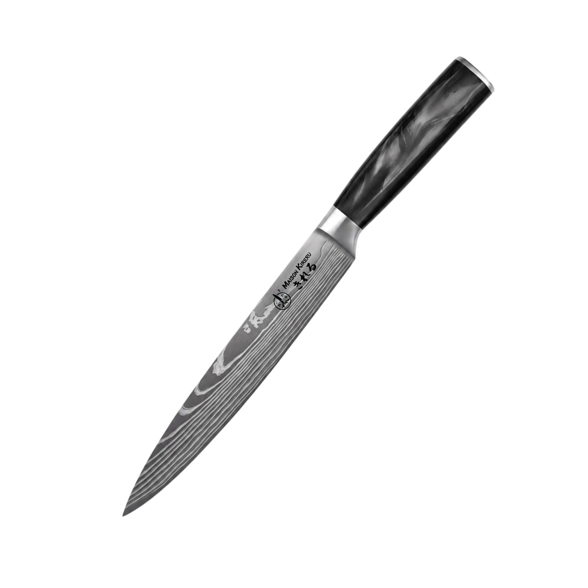 Couteaux Japonais Katachi · Set de 10 · Noir Charbon