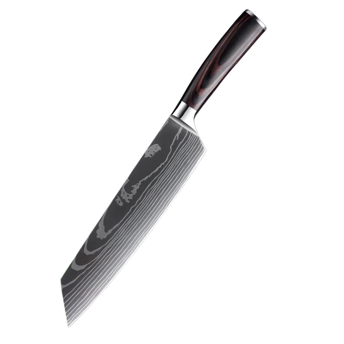 Set de 10 couteaux Japonais - KATACHI - Dark Wood
