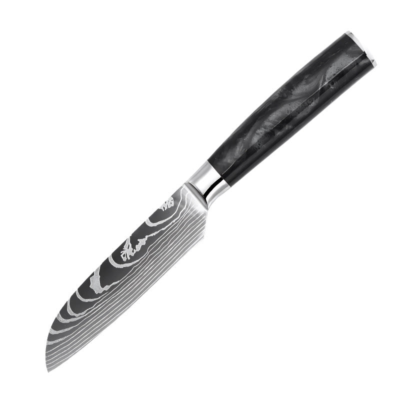 Set de 3 couteaux Japonais - KATACHI - Noir Charbon