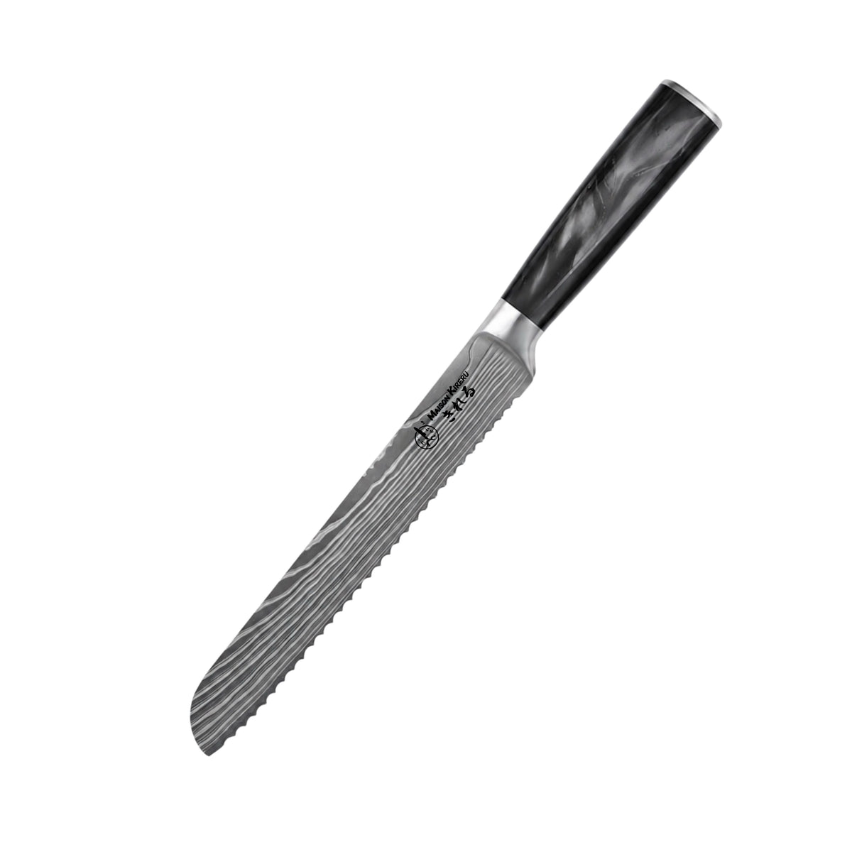 Couteaux Japonais Katachi · Set de 7 · Noir Charbon