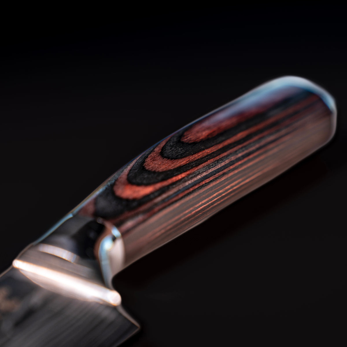 Manche du couteau japonais Katachi coloris Dark Wood